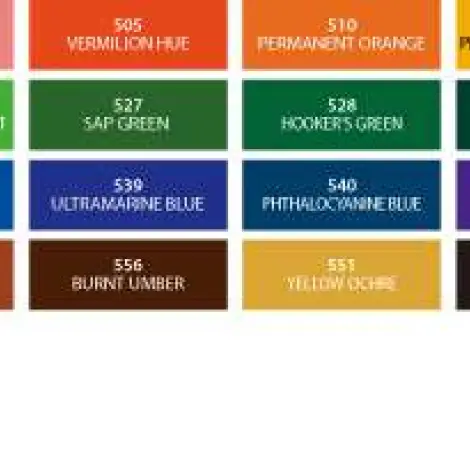 Shinhan Professional Acrylic Color 24db-os készlet