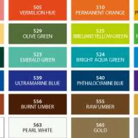 Shinhan Professional Acrylic Color 36db-os készlet