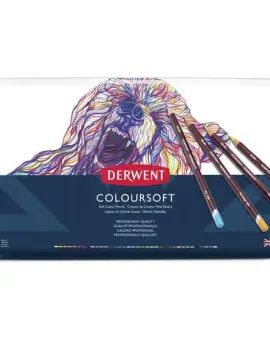 Coloursoft 36db-os készlet fémdobozban