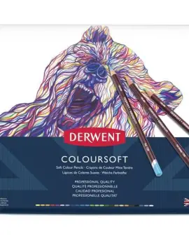 Coloursoft 24db-os készlet fémdobozban