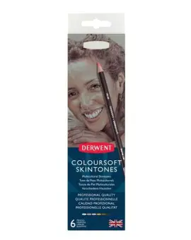 Coloursoft bőrszín 6db-os készlet fémdobozban