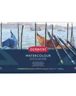 Akvarellceruza 72db-os készlet fémdobozban