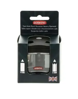 Két lyukú elemes hegyező