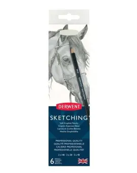 Sketching 6db-os grafitceruza válogatás fémdobozban