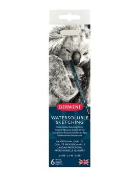 Watersoluble sketching 6db-os készlet fémdobozban