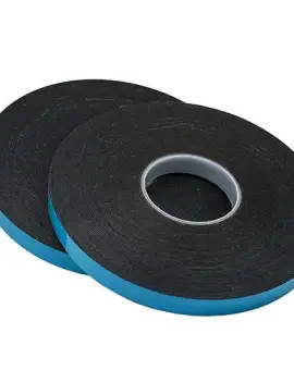 4330 Fekete extra erős habosított kétoldalas ragasztó 19mmx1,5m