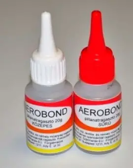 Aerobond pillanatragasztó 20g híg