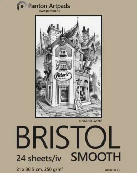 Bristol smooth A/4 21x30,5cm