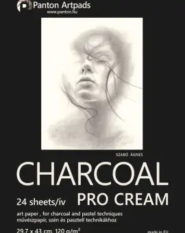 Charcoal pro cream A/3 29,7x43cm