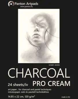 Charcoal pro cream A/5 14,85x22cm