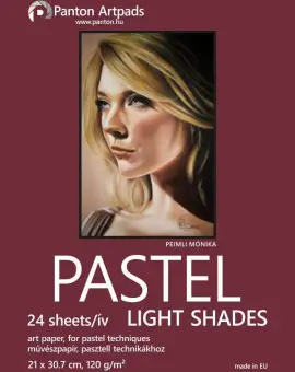Pastel light shades A/4 21x30,5cm