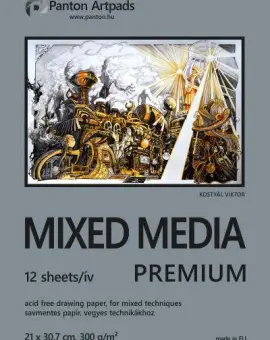 Mixed media premium A/4 21x29,7cm