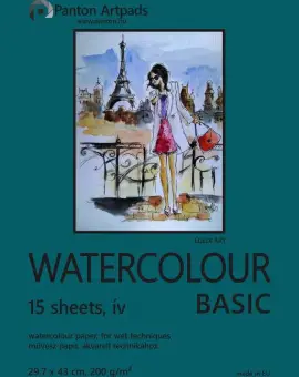 Watercolor basic A/3 29,7x43cm