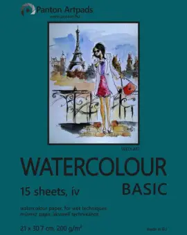 Watercolor basic A/4 21x30,5cm