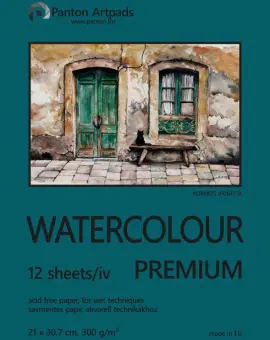 Watercolor premium A/4 21x30,5cm