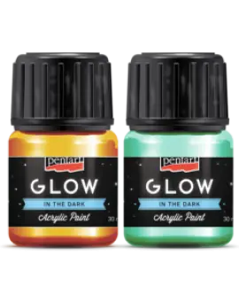 Glow in the dark acrylic paint 30ml