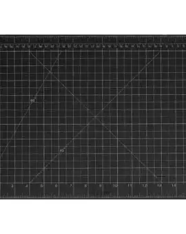 Cutting mat black 45x30cm