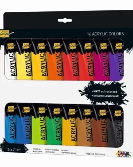 Kreul Solo Goya matt acrylic paint set of 16