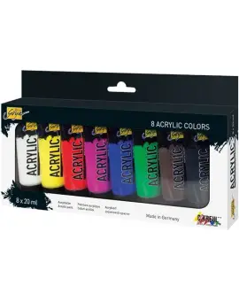 Kreul Solo Goya matt acrylic paint set of 8