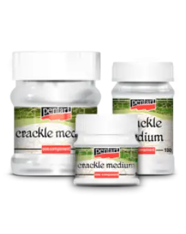 Crackle medium