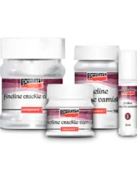 Fineline crackle varnish sets