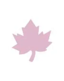 Formalyukasztó 1,6cm "juharlevél"