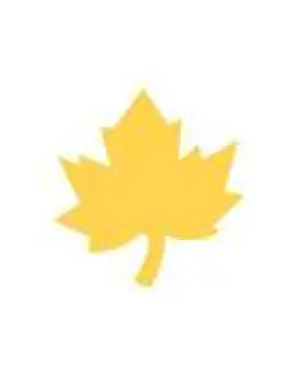 Formalyukasztó 2,5cm "juharlevél"