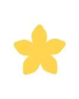 Formalyukasztó 3,7cm "szirom"