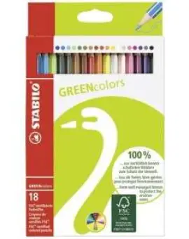 Stabilo green colors 18db-os készlet