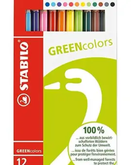 Stabilo green colors 12db-os készlet