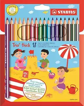 Stabilo trio thick 18db-os készlet