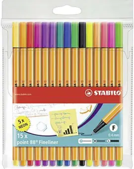 Stabilo 88 15db-os készlet