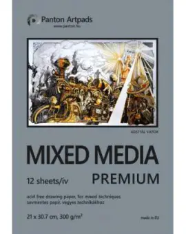 Mixed media premium A/5 14,85x22cm