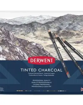 Tinted Charcoal színezett szénceruza 24db-os készlet