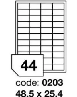 Rayfilm 0203 48,5x25,4mm 44db/lap