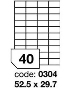 Rayfilm 0304 52,5x29,7mm 40db/lap
