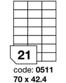 Rayfilm 0511 70x42,4mm 21db/lap