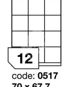 Rayfilm 0517 70x67,7mm 12db/lap