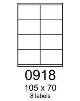 Rayfilm 0918 105x70mm 8db/lap