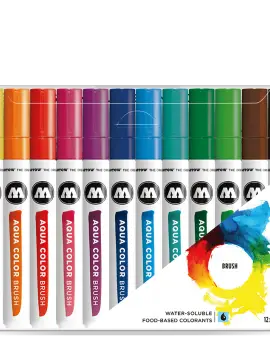 "AQUA COLOR BRUSH" Ecsetes filctoll készlet 1