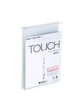 Touch Brush Marker 6 db-os "csináld magad készlet" 