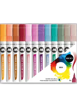 "AQUA COLOR BRUSH" Ecsetes filctoll készlet 2