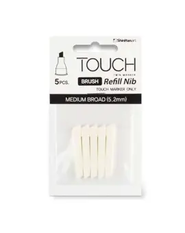 Vágott (5,2mm) póthegy Touch Brush Markerhez