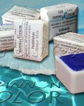 Pannoncolor szilkés akvarellfesték készlet 8x2ml