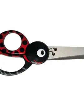 Fiskars 1381 13cm-es gyermekolló, Katica