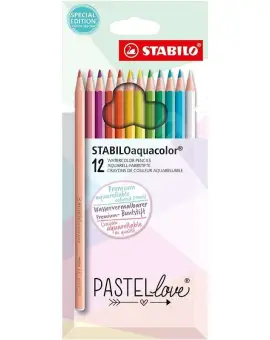 STABILOaquacolor akvarellceruza készlet