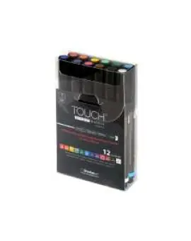 Touch Opaque Marker 12db-os készlet Fine(0,8-1,3mm)