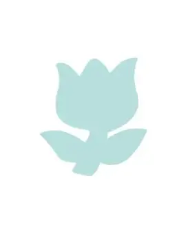 Formalyukasztó 2,5cm "tulipán"