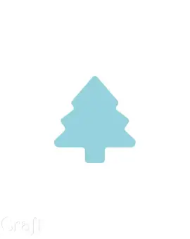 Formalyukasztó 3,7cm "fenyő"