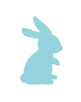 Formalyukasztó 3,7cm "nyuszi"